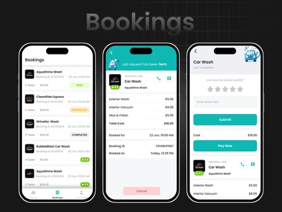 Carwash Booking App | DeliCarwash