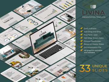 LIVINA Powerpoint Presentation Template preview picture