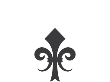 Fleur de lis vector icon preview picture