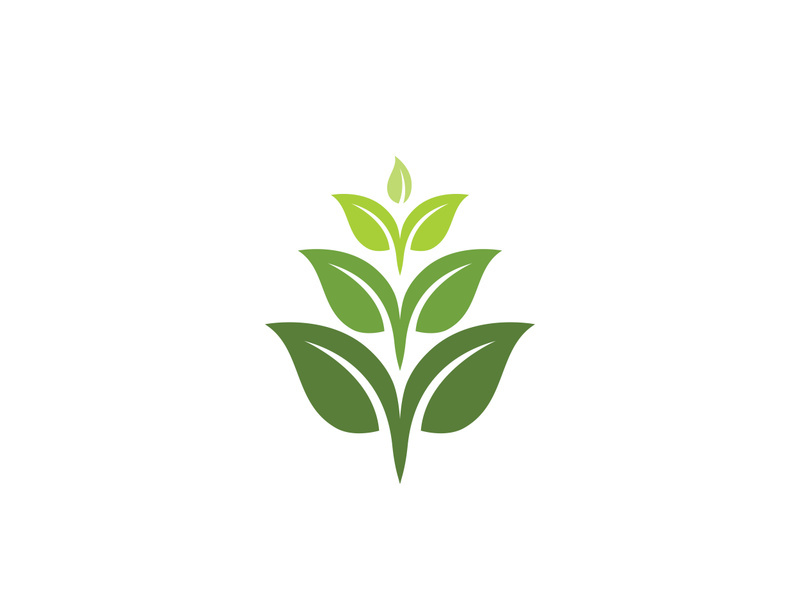 Eco green icon illustration design
