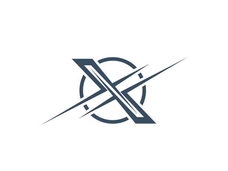 X Letter Logo Template vector icon