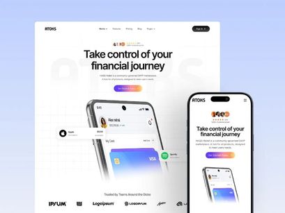 App waver v1.0 - Mobile App Landing Page Template