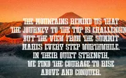 Mountain Vector - Vintage Slab Serif