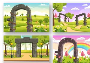 12 Portal Garden Illustration