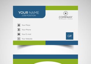 10 Double-sided creative and modern business card template. Vector illustration