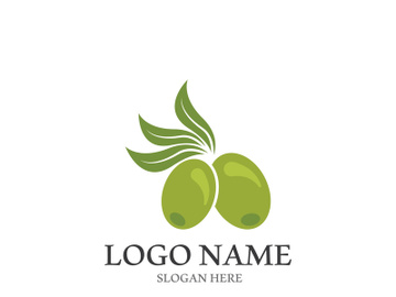 Extra virgin olive oil logo icon design vector illustration preview picture