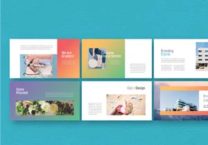Gradient Pastel Keynote Template
