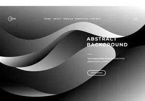 Intiguing Abstract Black Background