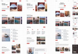Tripsavvy - Travel Landing Page
