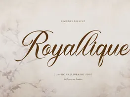 Royallique | Classic Calligraphy preview picture