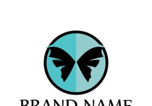 Butterfly logo design