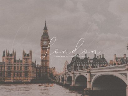 Overflows - Signature Font, Script Font, Procreate Font, Calligraphy Font, Handwritten Font, Wedding Font, Cricut Font, Cursive Font, Canva.