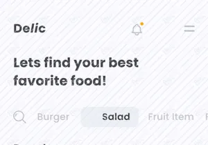 Food Delivery App UI Kit Design