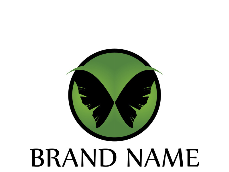 Butterfly logo design