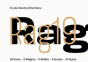 Kruda Sans Serif Demo
