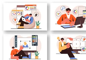 9 Creative Graphic Designer Illustration