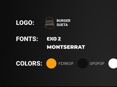 Burger Sueta Website | Figma