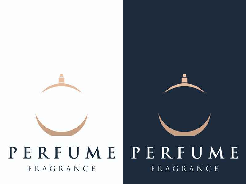 Isolated luxury perfume perfume cosmetic creative logo can be used for business, company, cosmetic and perfume shop.