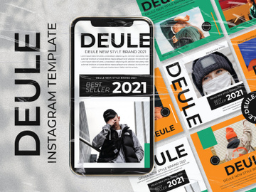 Deule Instagram Template preview picture