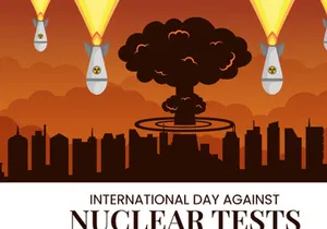 14 International Day Against Nuclear Tests Illustration