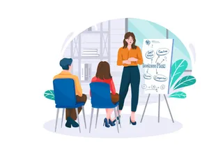 M196_Business Office Illustrations