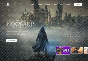 Playstation Website Redesign UI Kit for Figma - Elevate Your Gaming Experience