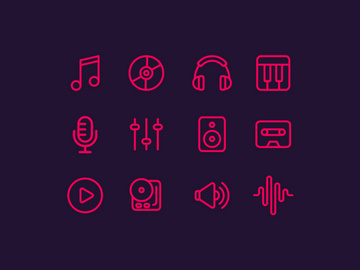 Music Icons preview picture
