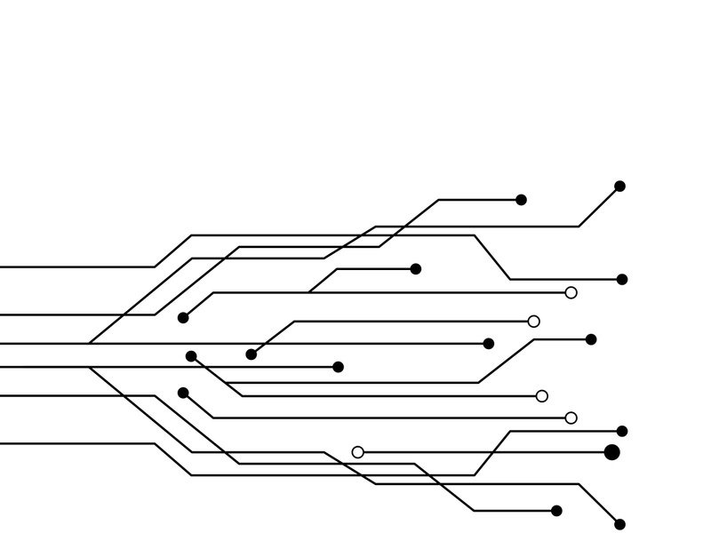 Circuit vector illustration