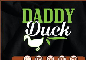 daddy duck t shirt Design