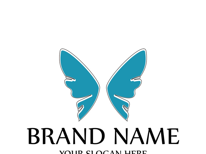 Butterfly logo design