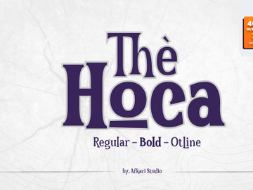 The Hoca – Display Serif Font preview picture
