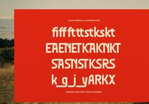 Oladro Churo | Display Sans Serif