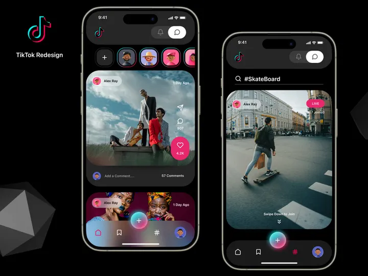 TikTok Redesign