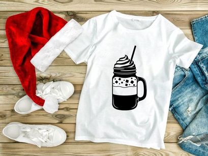 Iced Drink in Mason Jar