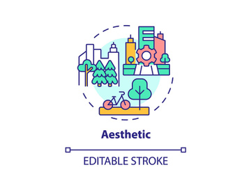 Aesthetic concept icon preview picture