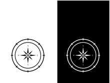 compass icon isolated on background.modern flat compass pictogram,business,marketing,internet concept.trendy simple vector symbol for websitedesign or button to mobile app.logo illustration.