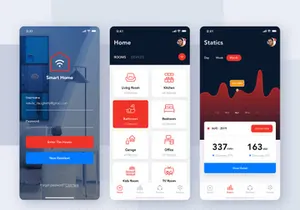 Smart Home UI Kit for ADOBE XD