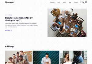 Podcast website