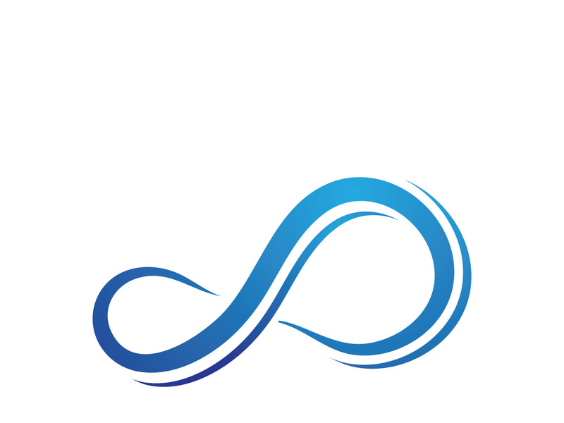 Infinity Design Vector icon illustration Logo template design