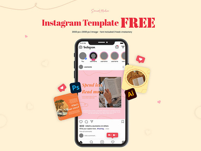 Free Beauty Instagram Template