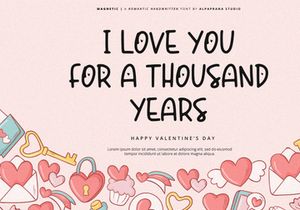 Magnetic - Handwritten Font