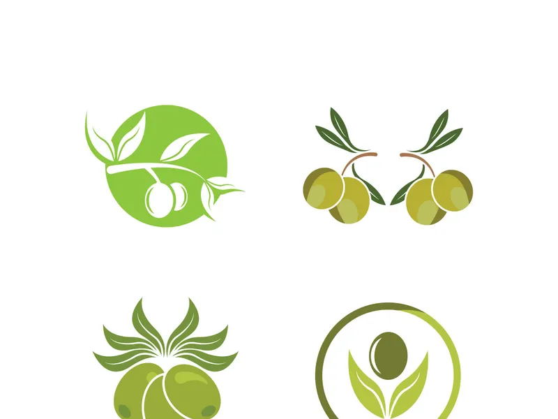 Extra virgin olive oil logo icon design vector illustration