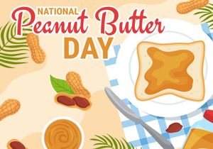 13 National Peanut Butter Day Illustration