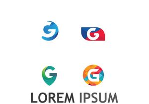 Initial G letter logo that is unique and modern.