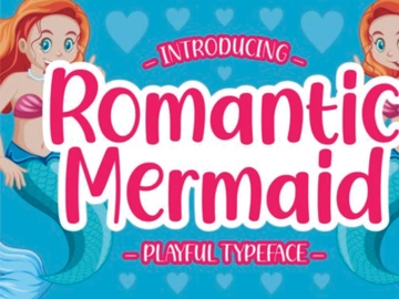 Romantic Mermaid Font preview picture