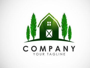 Farmhouse concept logo Template, Agriculture icon sign symbol preview picture