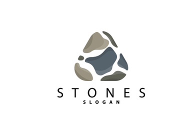 Stone Logo, Premium Elegant Design, Stone Balance Vector preview picture