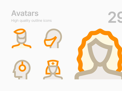 Avatars Icons