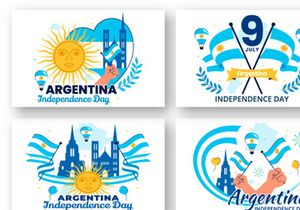 10 Argentina Independence Day Illustration