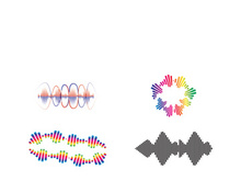 Sound waves set vector illustration icon design